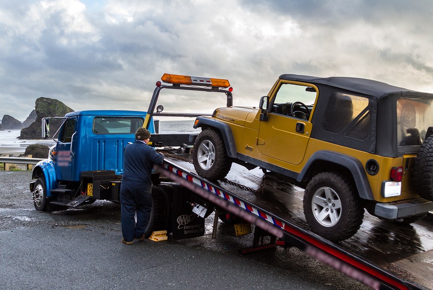 this image shows towing services in New Britain, CT